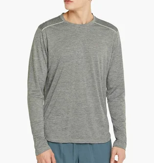 Лонгслів чоловічий Puma Run Long Sleeve Running Top Grey 521403-03