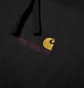 Худі чоловіче Carhartt Hooded American Script Sweat Black I028279-8900
