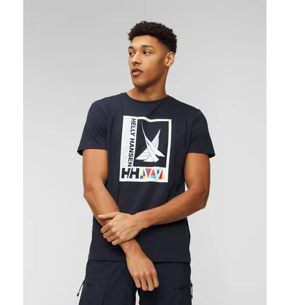 Футболка чоловіча Helly Hansen Shoreline T-Shirt 2.0 Black 34222-598
