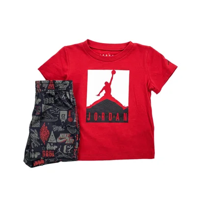 Спортивний костюм дитячий Air Jordan Elements Red/Black 65A600-023