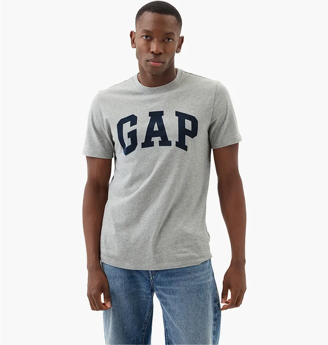 Футболка мужская Gap Everyday Soft Crewneck T-Shirt Grey 855769001