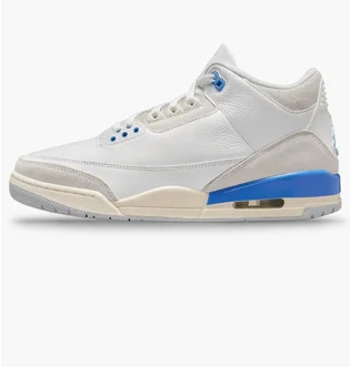 Кроссовки мужские Air Jordan 3 Lucky Shorts White CT8532-101