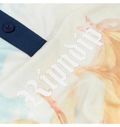 Поло мужское RipNDip Heavens Waiting Multi RNDFAL24107