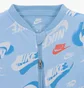 Комбінезон дитячий Nike Sportswear Baby Tech Fleece Coverall Light Blue/White 56M884-C60
