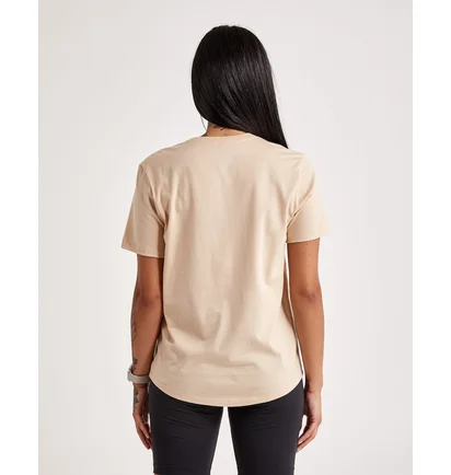 Футболка женская Nike Essential Icon Futura Tee Beige DX7906-126