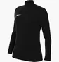 Кофта женская Nike Sf Strike 24 Drill Top Black FD7589-010