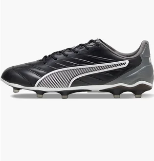 Бутсы мужские Puma King Pro Fg/Ag Black/Grey 107862-01