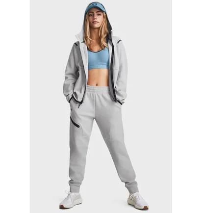 Спортивный костюм женский Under Armour Unstoppable Flc Grey 1379842-011__1379846-011