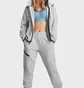 Спортивный костюм женский Under Armour Unstoppable Flc Grey 1379842-011__1379846-011
