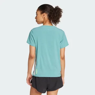 Футболка женская Adidas Adizero Running Turquoise JV7172