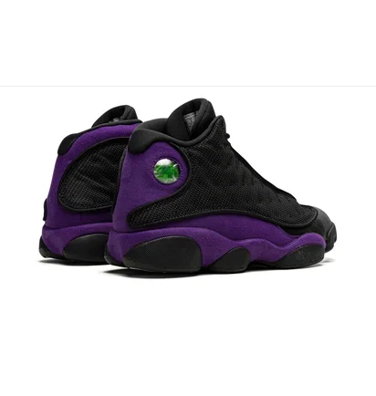 Кросівки чоловічі Air Jordan 13 Retro Black/Violet DJ5982-015