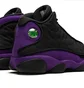 Кросівки чоловічі Air Jordan 13 Retro Black/Violet DJ5982-015