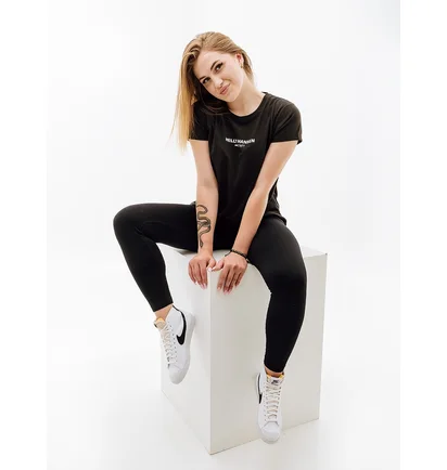Футболка женская Helly Hansen W Allure T-Shirt Black 53970-990