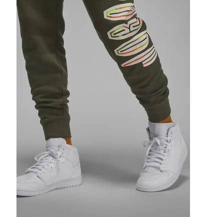 Штаны мужские Air Jordan M J Flt Mvp Fleece Pant Green Dv1603-325
