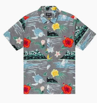 Сорочка чоловіча RipNDip Islanders Button Up Multi RNDSUM25103