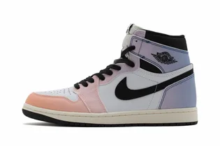 Кроссовки мужские Air Jordan Brand Air 1 High Og White/Violet DX0054-805