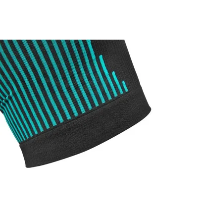 Фиксатор бедра Reebok Knitted Compression Thigh Sleeve M Black/Turquoise RRSL-15534