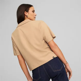 Поло женское Puma Her Polo Tee Beige 67310866
