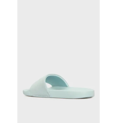Тапочки мужские Calvin Klein Slide Monogram Turquoise YW0YW01835-TGW