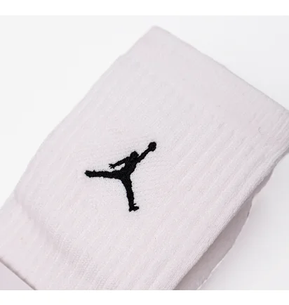 Носки унисекс Nike J Cush Poly Crew White (3 пары) DX9632-100