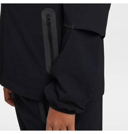 Толстовка детская Nike Sportswear Tech Fleece Black HQ8911-010