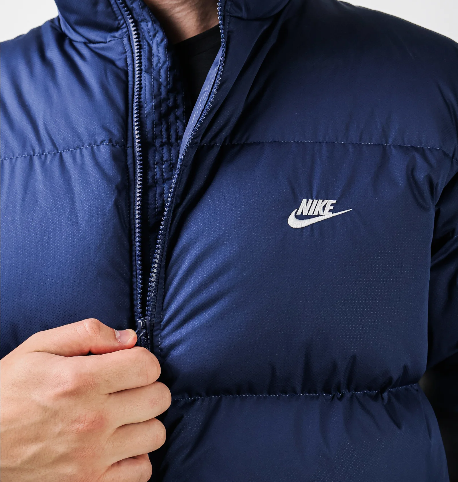 ᐉ Пуховик мужской Nike Sportswear Club Puffer Jacket Blue FB7368