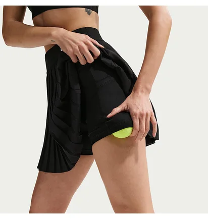 Спідниця жіноча Nike Victory WomenS Dri-Fit High-Waisted Pleated Tennis Skirt Black HV9951-010