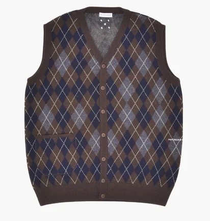 Жилетка унисекс Pop Trading Company Knitted Multi POPSS23_06-002