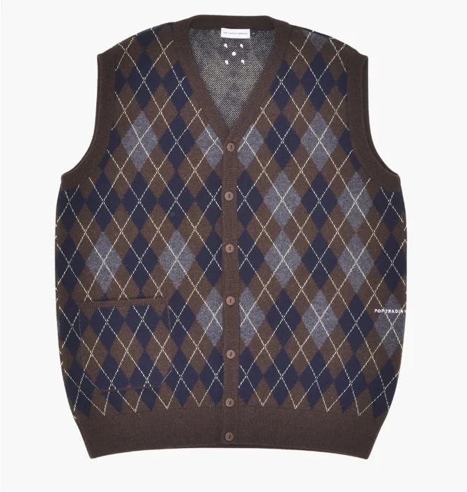 Жилетка унисекс Pop Trading Company Knitted Multi POPSS23_06-002