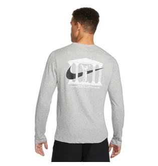 Лонгслив мужской Nike Dri-Fit Wild Card Grey DX0981-063
