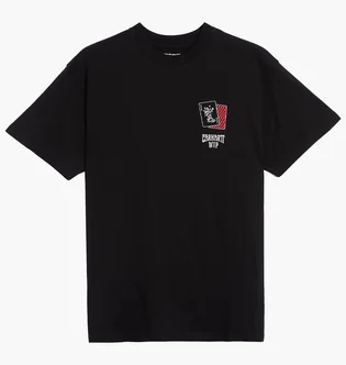Футболка мужская Carhartt WIP Playing Card Black I036895-89XX