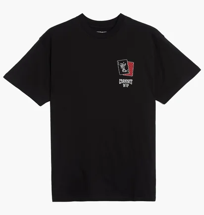 Футболка мужская Carhartt WIP Playing Card Black I036895-89XX