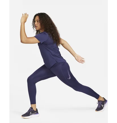 Легінси жіночі Nike Fast WomenS Mid-Rise 7/8 Graphic Leggings With Pockets Violet FB4656-555