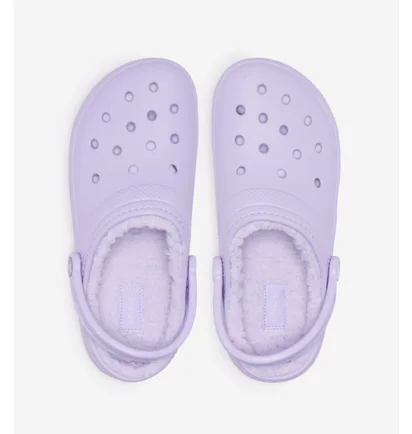 Тапочки унісекс Crocs Classic Lined Clog Violet 203591-50P