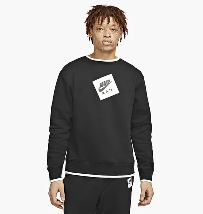 Свитшот мужской Nike Jumpman Classics Black CV2370-010