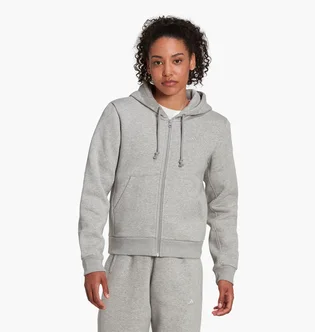 Толстовка жіноча Adidas All Szn Fleece Full-Zip Hoodie Grey Hj8010