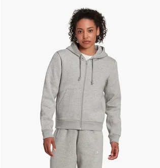Толстовка женская Adidas All Szn Fleece Full-Zip Hoodie Grey Hj8010