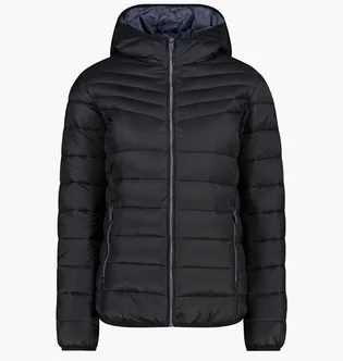 Куртка жіноча Cmp Jacket Fix Hood Black 32K3016-U901