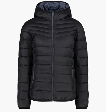 Куртка жіноча Cmp Jacket Fix Hood Black 32K3016-U901