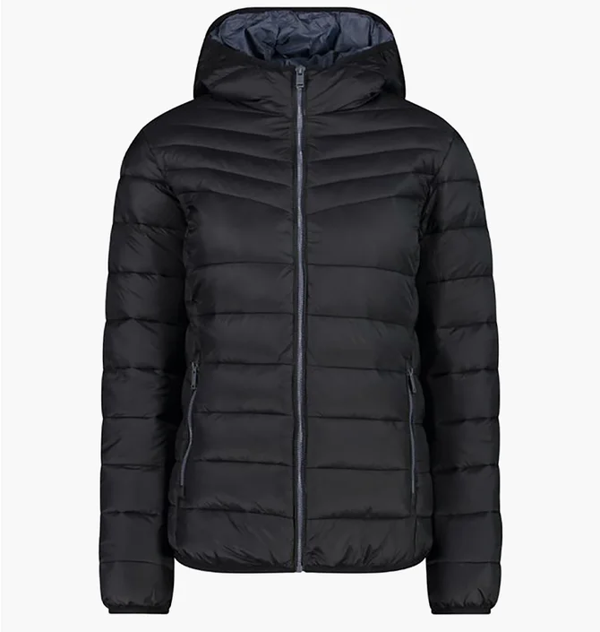 Куртка жіноча Cmp Jacket Fix Hood Black 32K3016-U901