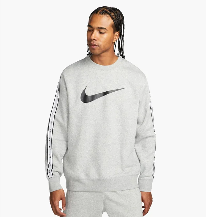 Свитшот мужской Nike M Nsw Repeat Sw Pk Jogger White Dx2029-063