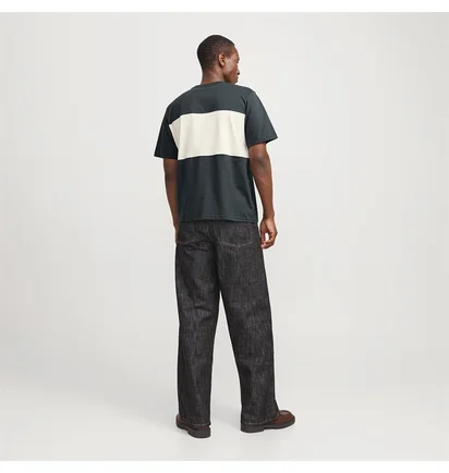 Футболка чоловіча Jack & Jones Jorvesterbro Block Olive 12277742-FORESTRIVER-ANTI