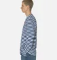 Лонгслів чоловічий Comme des Garcons Heart Striped Longsleeve T-Shirt Blue/White P1T164