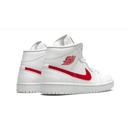 Кроссовки женские Air Jordan 1 Mid Wmns White BQ6472-106