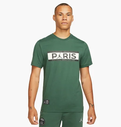 Футболка мужская Air Jordan Psg Green Db6510-333
