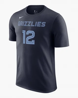 Футболка мужская Nike T-Shirt Nba Memphis Grizzlies Black DR6382-425