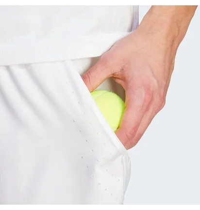 Шорты мужские Adidas Tennis Pro Aeroready Shorts And Inner Shorts White IS8097