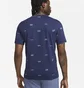 Футболка мужская Nike Club Allover Print T-Shirt Blue FD1279-410