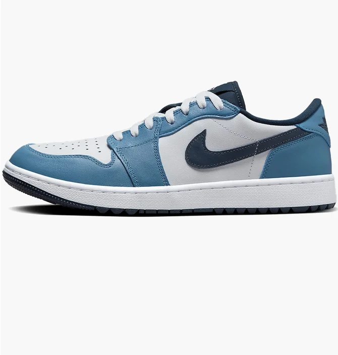 ᐉ Кроссовки унисекс Air Jordan 1 Low G Golf Shoes Blue/White ᐉ Кроссовки унисекс Air Jordan 1 Low G Golf Shoes Blue/White