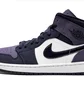 Кроссовки мужские Air Jordan 1 Mid Blue/Violet 554724-445